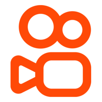 Logotipo de Kuaishou, la segunda plataforma de vídeo corto de China