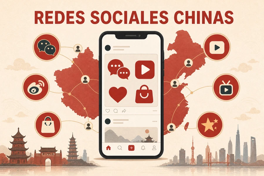 Las principales redes sociales chinas en 2026